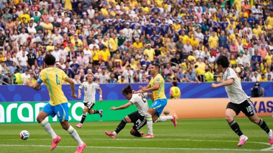 Brazilia - Japonia 0-1, pe iAMsport.ro. Nebunie la Houston! Sano șutează imparabil din marginea careului