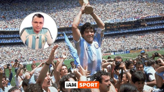 ”Mulțumesc, Diego!”. În plină MessiManie, Vali Moraru sărbătorește 40 de ani de la Cupa Mondială câștigată de Maradona pe Azteca