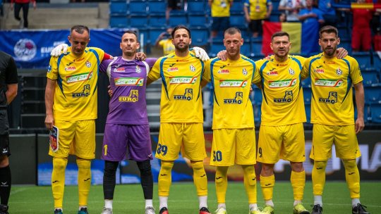 România, eliminată în sferturi de la Campionatul European de minifotbal
