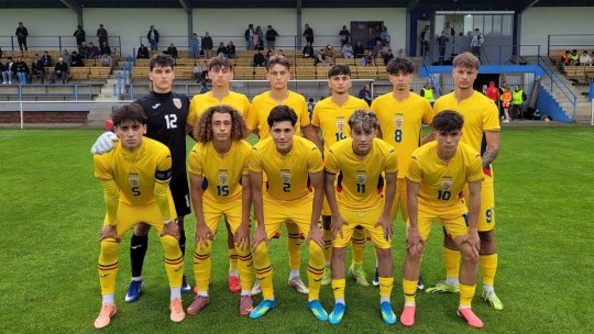 Dan Șucu Jr., titular în Cehia - România 3-0, la U18