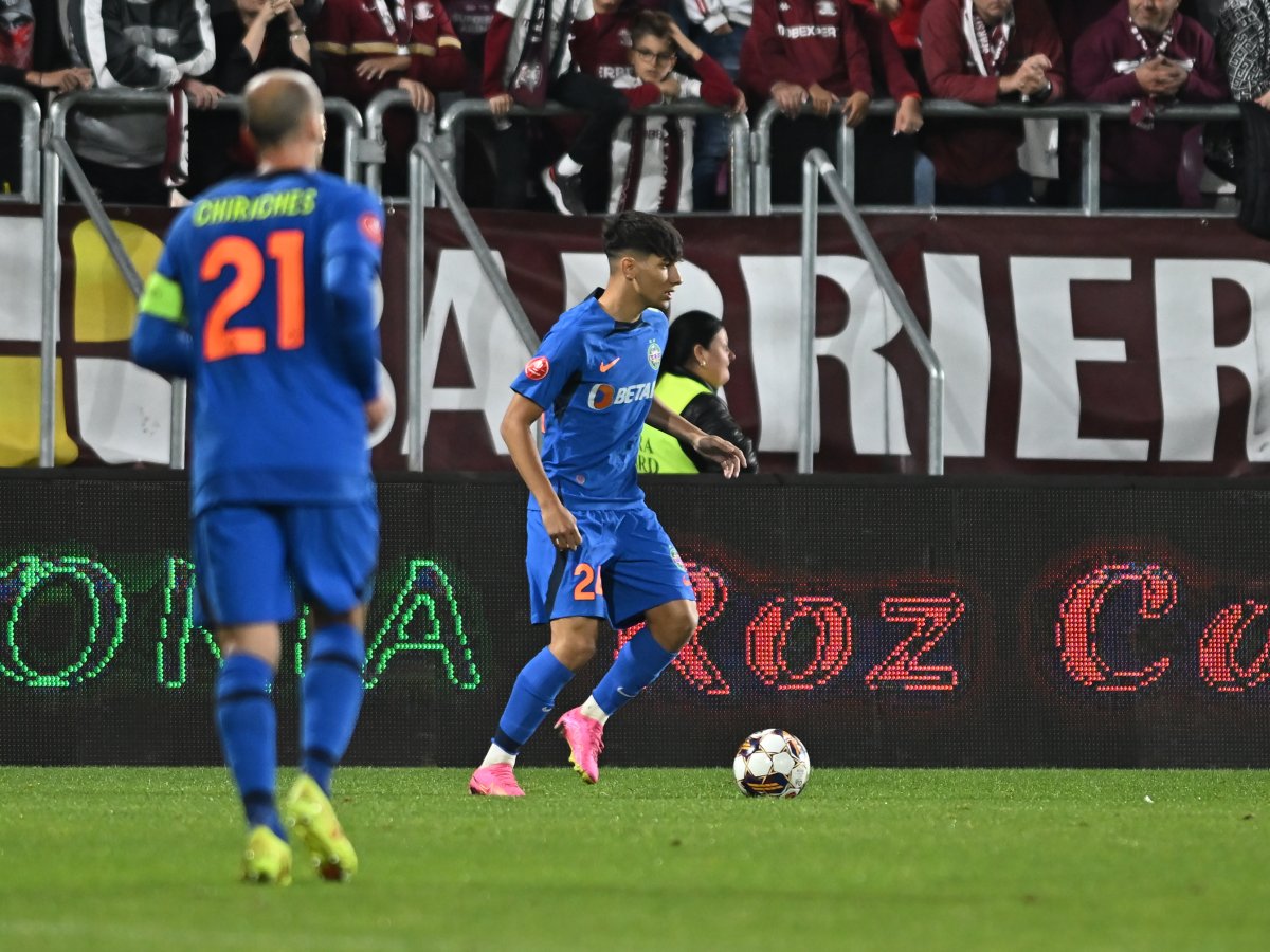 Ricardo Pădurariu are un meci în tricoul celor de la FCSB