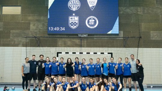 CSM București s-a calificat în finala EHF Youth Club Trophy după ce a învins-o pe Gyor!