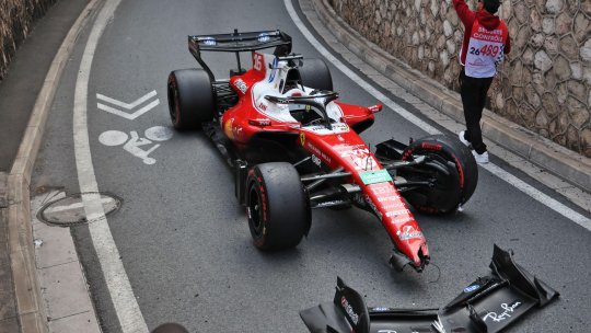 Leclerc, declarații dure după accidentul din Monaco: ”Inacceptabil!”