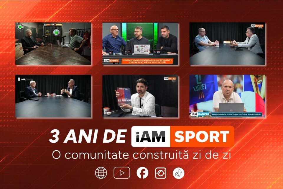 3 ani de iAMsport.ro: o comunitate construită zi de zi