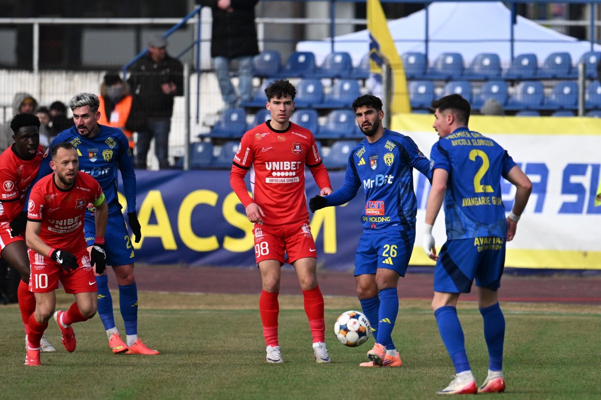 Andrei Dorobanțu este titular la Unirea Slobozia