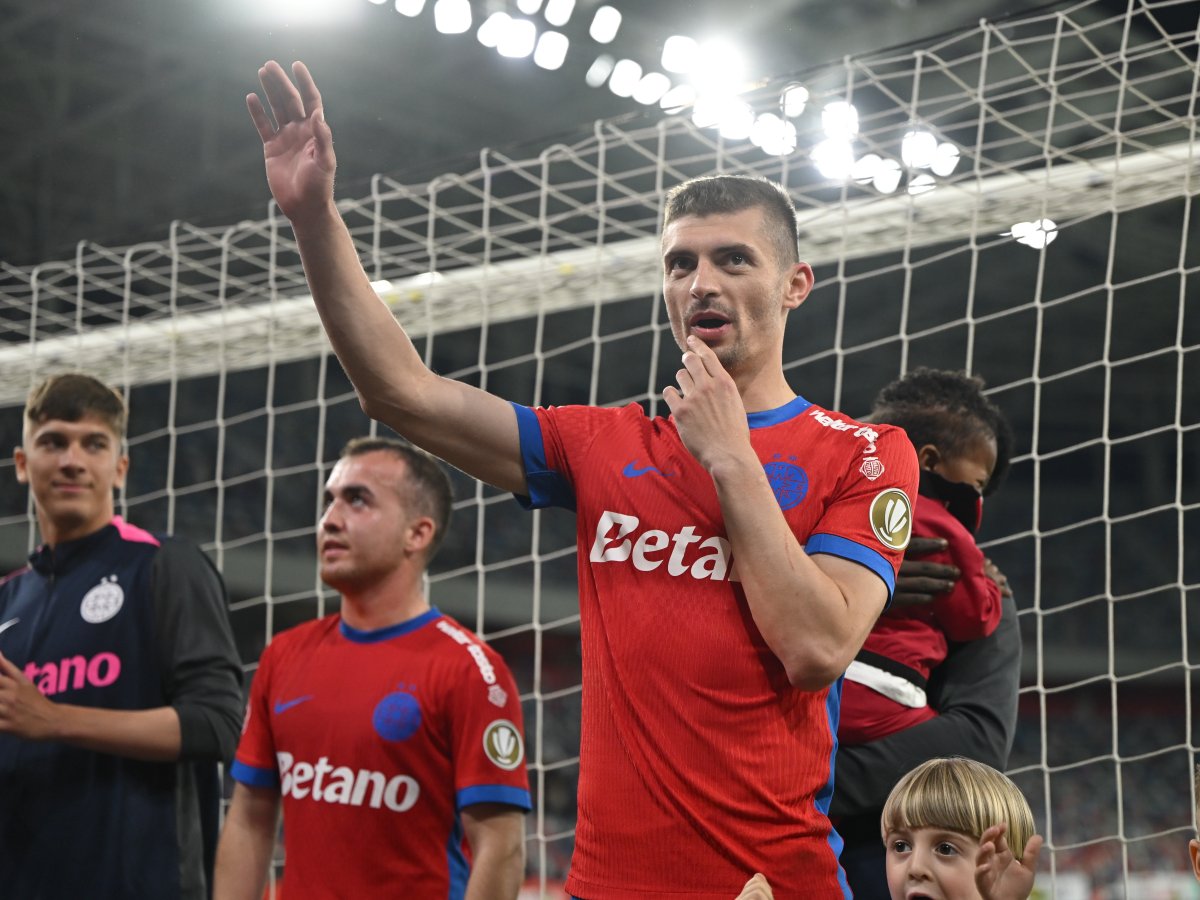 Florin Tănase, 31 de ani, a ajuns prima oară la FCSB în 2016, achiziționat de la Farul cu 1.500.000 de euro