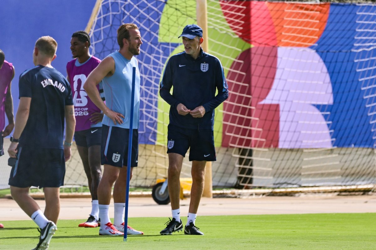 Thomas Tuchel și Harry Kane