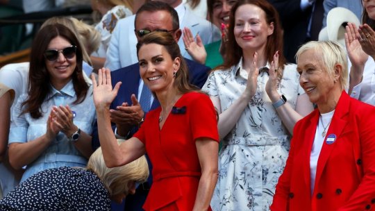 Simona Halep a venit cu iubitul ei la întâlnirea cu prințesa Kate. Ion Alexandru Țiriac a reacționat când a văzut imaginea