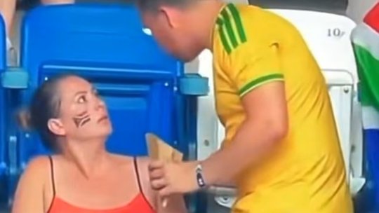 Un cuplu de la CM 2026 a devenit viral după o scenă care a stârnit multe reacții în online