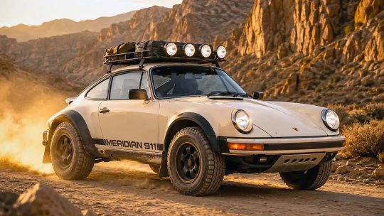 Meridian 911, un Porsche clasic transformat într-un explorator al off-road-ului