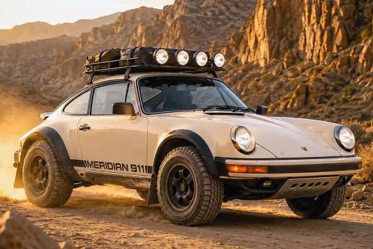 Meridian 911, un Porsche clasic transformat într-un explorator al off-road-ului