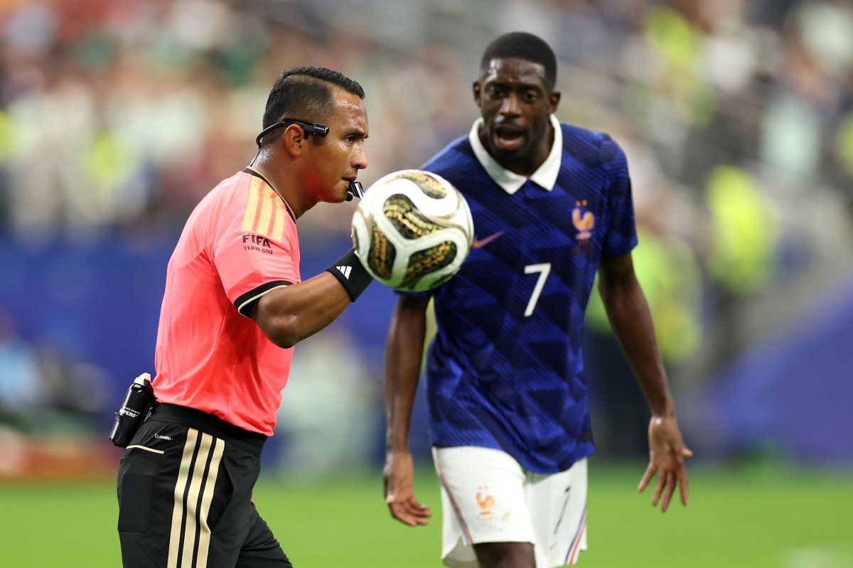 Ivan Barton a arbitrat Franța - Spania