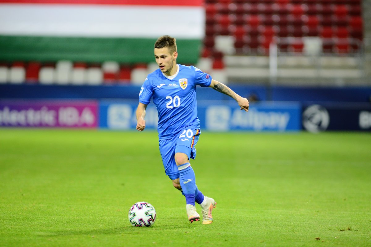 Alex Mățan are 11 selecții pentru România U21