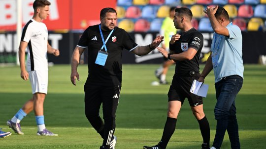 Marius Croitoru, băgat în ședință de Valeriu Iftime după un nou derapaj la adresa propriilor jucători: ”Nu sunt de acord cu așa ceva!”