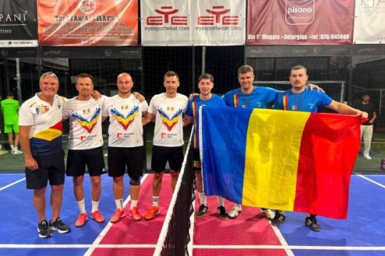România confirmă statutul de forță mondială în padbol după succesul din Sardinia