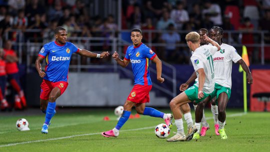 FCSB - FK Auda 1-2, ACUM, pe iAMsport.ro. Neubert a fost eliminat!