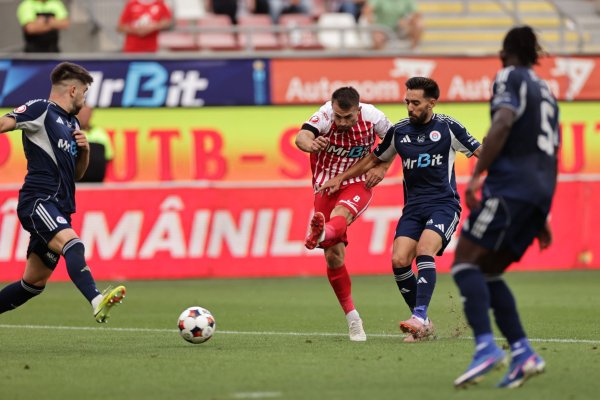 UTA Arad - Oțelul Galați 2-2, în etapa a 2-a din SuperLigă. Gazdele au revenit de la 0-2