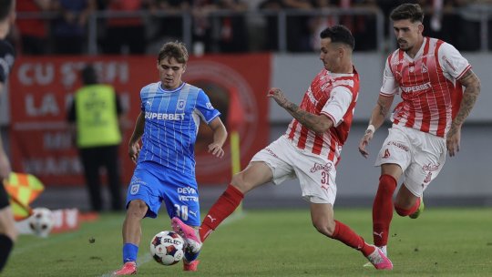 Dinamo - Universitatea Craiova 5-1. Campioana a fost umilită de rivală la București! Urmează returul cu Levski pentru olteni
