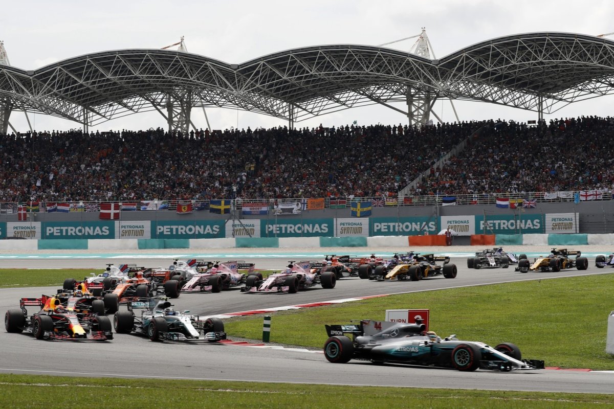 Lewis Hamilton a fost ultimul pilot care a plecat din pole position la Sepang