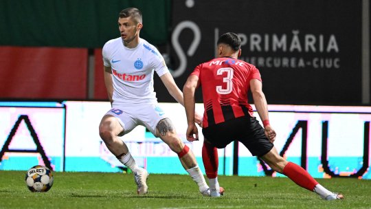 Csikszereda - FCSB, de la 20:30, pe iAMsport.ro. Roș-albaștrii caută revanșa după umilința din Europa