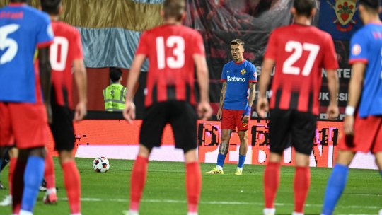 Csikszereda - FCSB 0-2, pe iAMsport.ro. Octavian Popescu, cel mai activ om al reprizei secunde