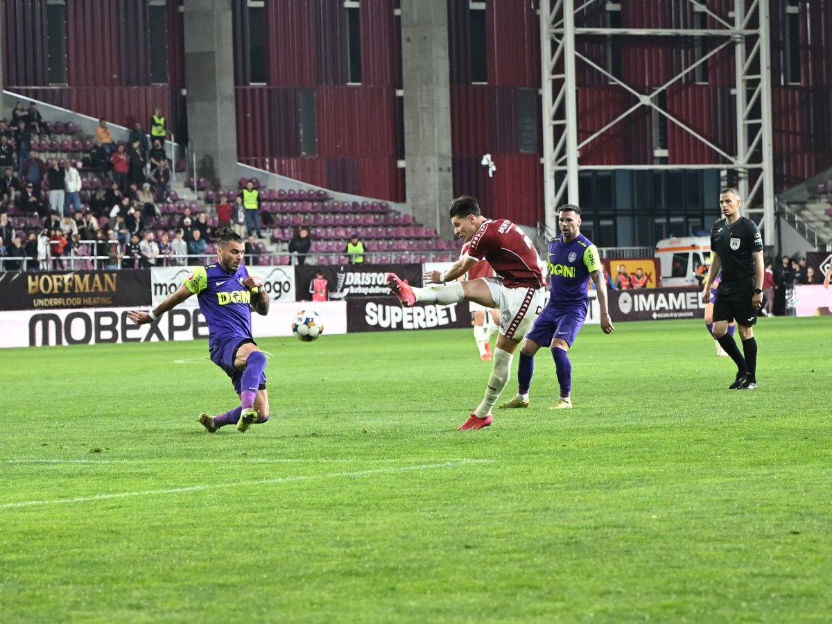 Muhar și Cordea, într-un duel Rapid - CFR