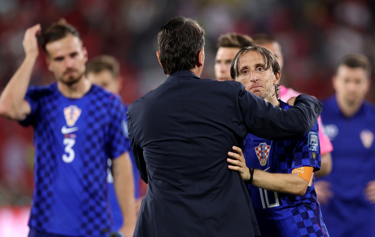 Zlatko Dalic și Luka Modric