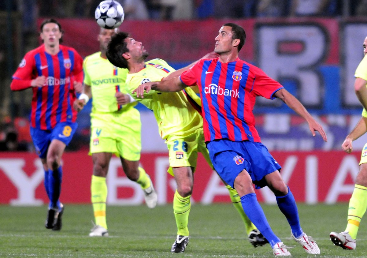 Arthuro a marcat un gol pentru FCSB contra celor de la Lyon, în grupele UCL 2008-2009