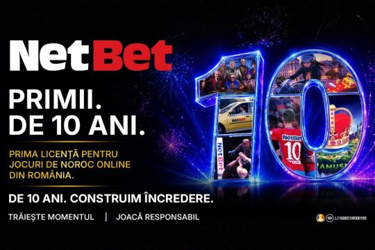 NetBet: o prezență licențiată neîntreruptă pe piața de iGaming din România (P)