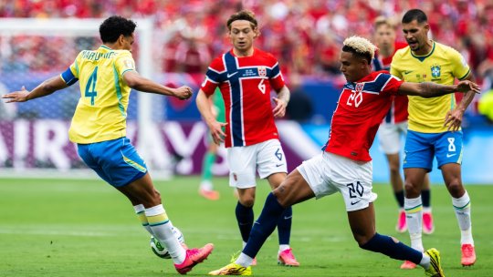 Brazilia - Norvegia 0-0, ACUM, pe iAMsport.ro. Ocazii importante de ambele părți în prima repriză: reușită anulată pentru nordici și penalty ratat pentru sud-americani