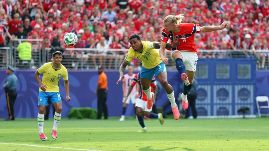 Brazilia - Norvegia 1-2, ACUM, pe iAMsport.ro. Haaland reușește dubla! Neymar a marcat din penalty