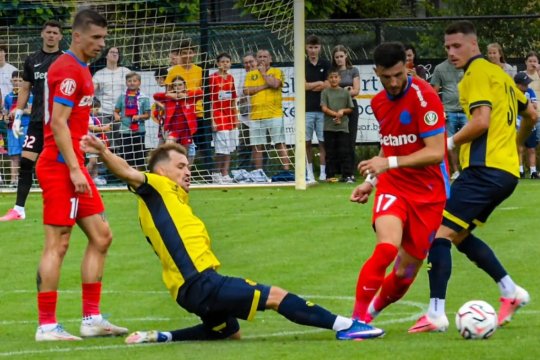 FCSB a pierdut primul amical al verii cu noua formația a lui Darius Olaru! Belgienii s-au impus cu 4-0