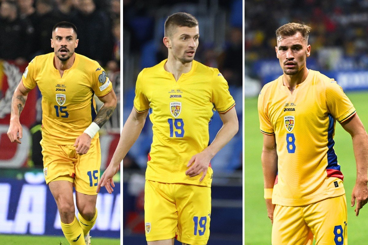Andrei Burcă (stânga), Florin Tănase (centru) și Darius Olaru (dreapta), trei dintre fotbaliștii încă în activitate care investesc pentru a-și asigura o viață liniștită după retragere
