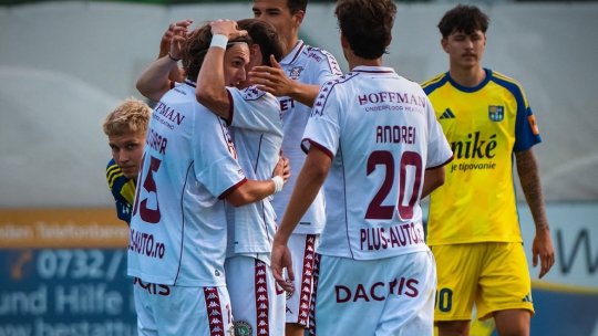 Rapid, egal cu FC Kosice în cantonamentul din Austria! Gol spectaculos marcat de Vulturar de la peste 60 de metri