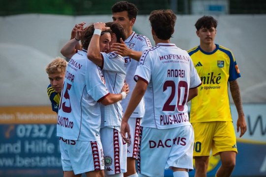 Rapid, egal cu FC Kosice în cantonamentul din Austria! Gol spectaculos marcat de Vulturar de la peste 60 de metri