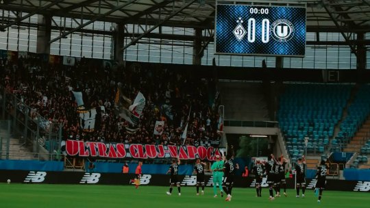 Dinamo Kiev - U Cluj 0-0, pe iAMsport.ro. Clujenii au echilibrat jocul!