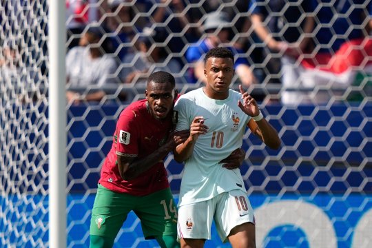 Franța - Maroc 0-0, în primul sfert de la Mondial! Mbappe ratează o lovitură de la 11 metri