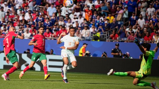 Franța - Maroc 2-0, în primul sfert de la Mondial! Mbappe se revanșează după ratarea penalty-ului. Dembele punctează și el!