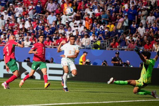 Franța - Maroc 2-0, în primul sfert de la Mondial! Mbappe se revanșează după ratarea penalty-ului. Dembele punctează și el!
