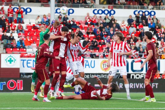 Tromso - CFR Cluj 2-1 (7-1 la general). Ardelenii au fost învinși și în Norvegia și au părăsit Conference League!