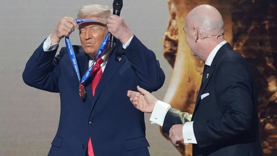Trump îl apără pe Infantino: ”O greșeală teribilă!”
