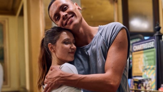 ”Îmi cer scuze”. Mesajul transmis de Taisia, iubita lui David Popovici, la o zi după performanța istorică a sportivului