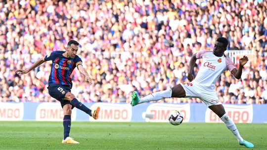 Sergio Busquets s-a întors la Barcelona!