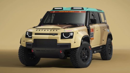 Land Rover Defender Dakar: V8 de 626 CP și tehnologie inspirată de raliuri!