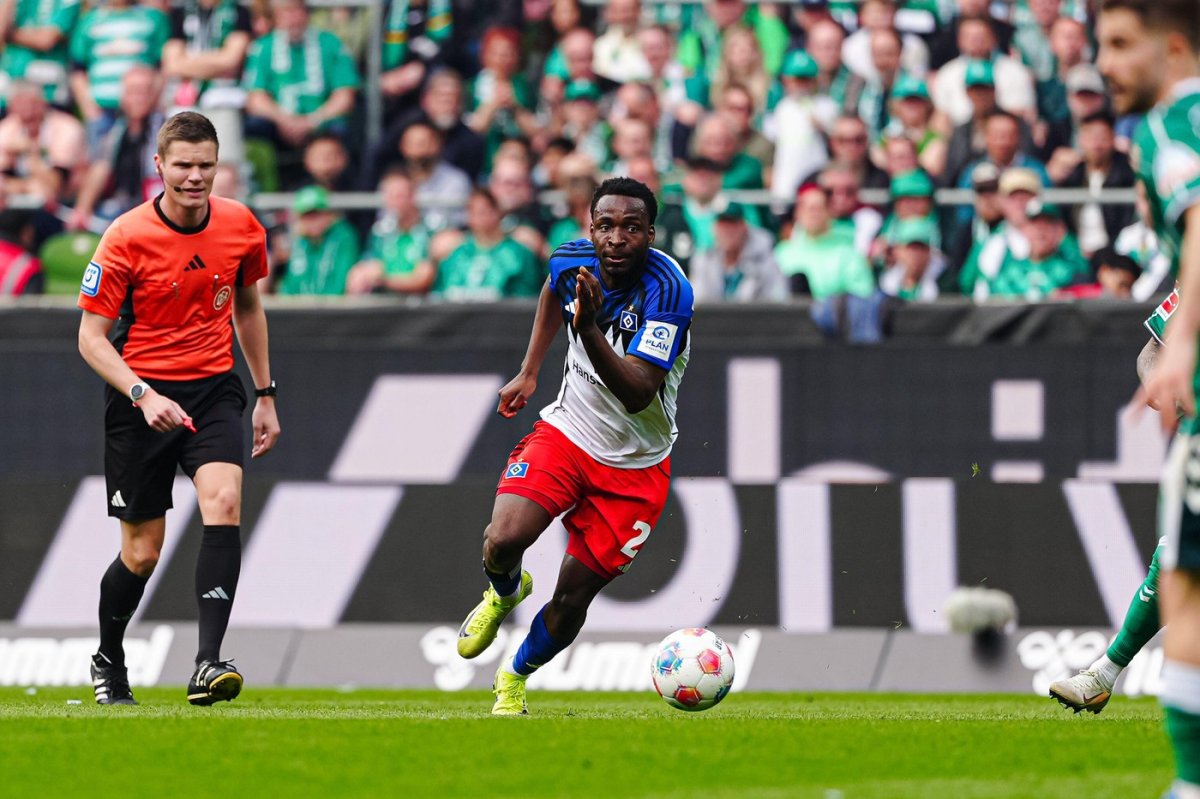 Philip Otele a evoluat în a doua parte a stagiunii trecute la Hamburg
