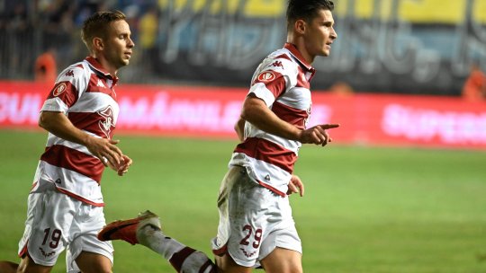 Alex Dobre, gest controversat după golul din Petrolul - Rapid. Cum a explicat fotbalistul celebrarea