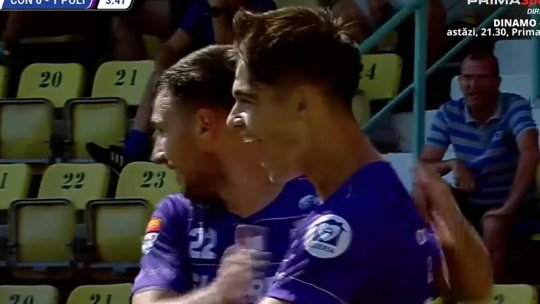Fotbalistul cedat gratis de Dinamo în Liga 2 a făcut spectacol! Ianis Doană a marcat patru goluri împotriva Concordiei Chiajna
