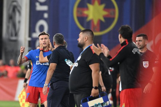 Tavi Popescu, amendat de FCSB după gestul nervos din finalul ultimului meci