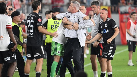 Cristiano Bergodi, după scandalul-monstru din finalul partidei cu Dinamo: ”M-a înjurat în italiană, un nenorocit”
