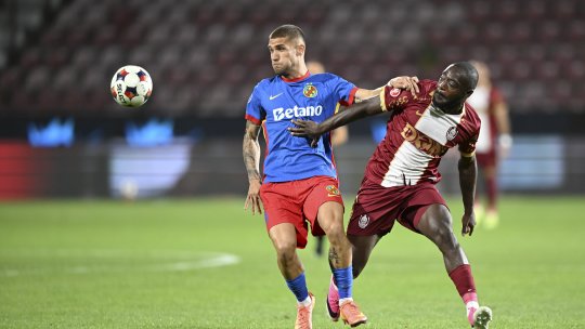 CFR Cluj - FCSB 0-0, ACUM, pe iAMsport.ro. Ardelenii au cerut penalty după o fază controversată
